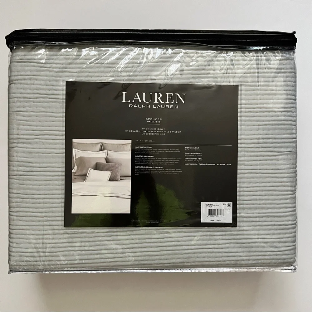 Ralph Lauren Spencer Matelasse Coverlet
